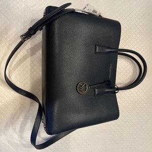 Michael Kors Ruthie Navy M Satchel
